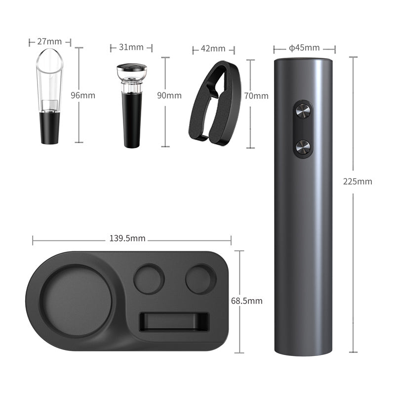 Rechargeable 5-in-1  Electric Wine Bottle Opener