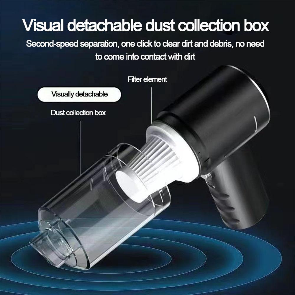 Wireless Mini Car Vacuum Cleaner